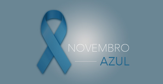Novembro Azul é o mês mundial de combate ao Câncer de Próstata